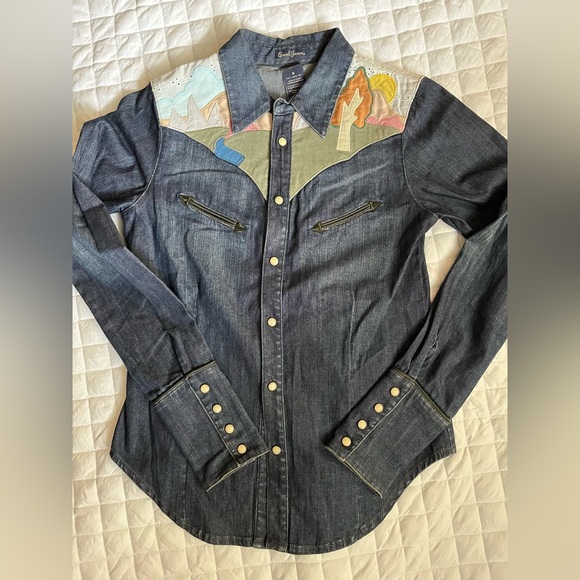 Vintage ASO Lorelai Gilmore Girls Long Sleeve Top - Picture 2 of 3